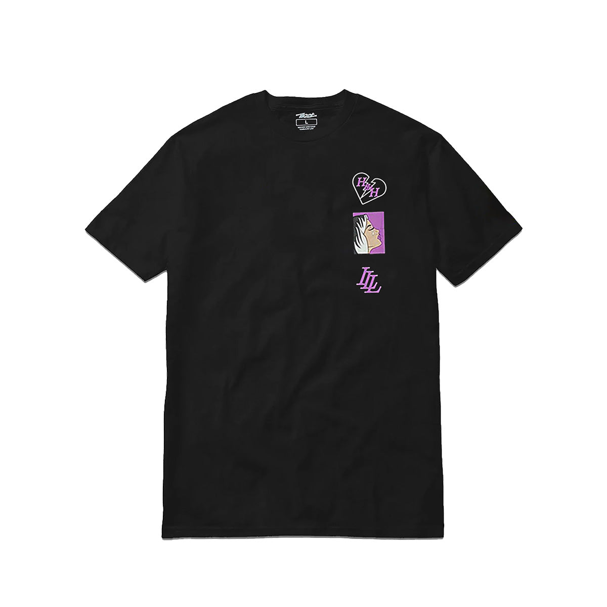 CRYING LADY TEE - BLACK