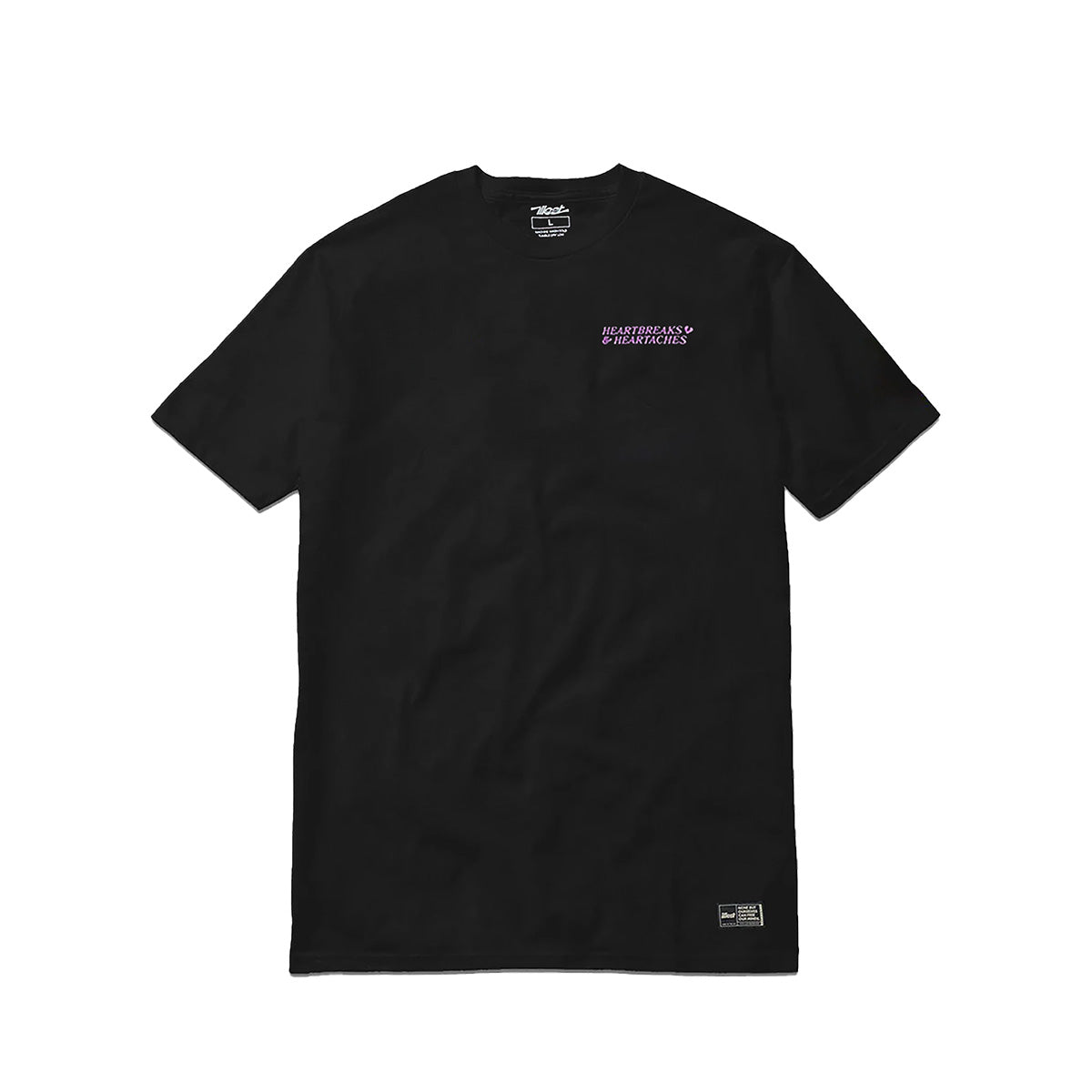 HEARTBREAKS CLUB TEE - BLACK