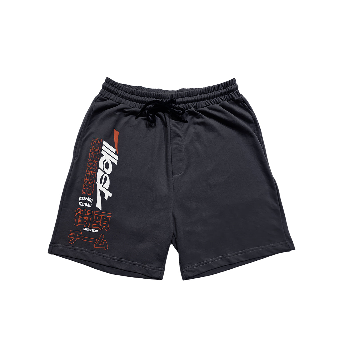 MIDNIGHT RIDER SHORTS - CHARCOAL GRAY