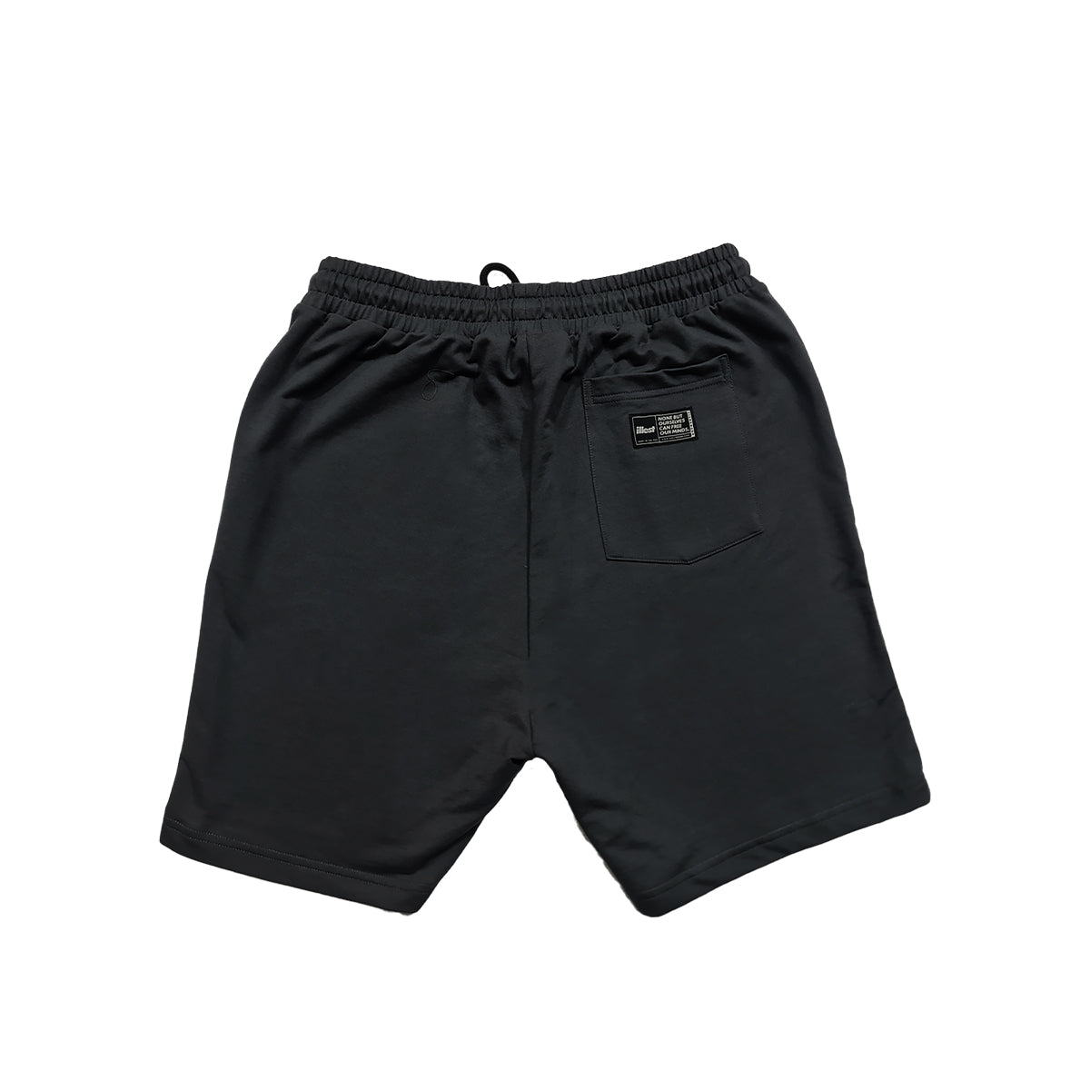 BOLD LOGO SHORTS - ASPHALT