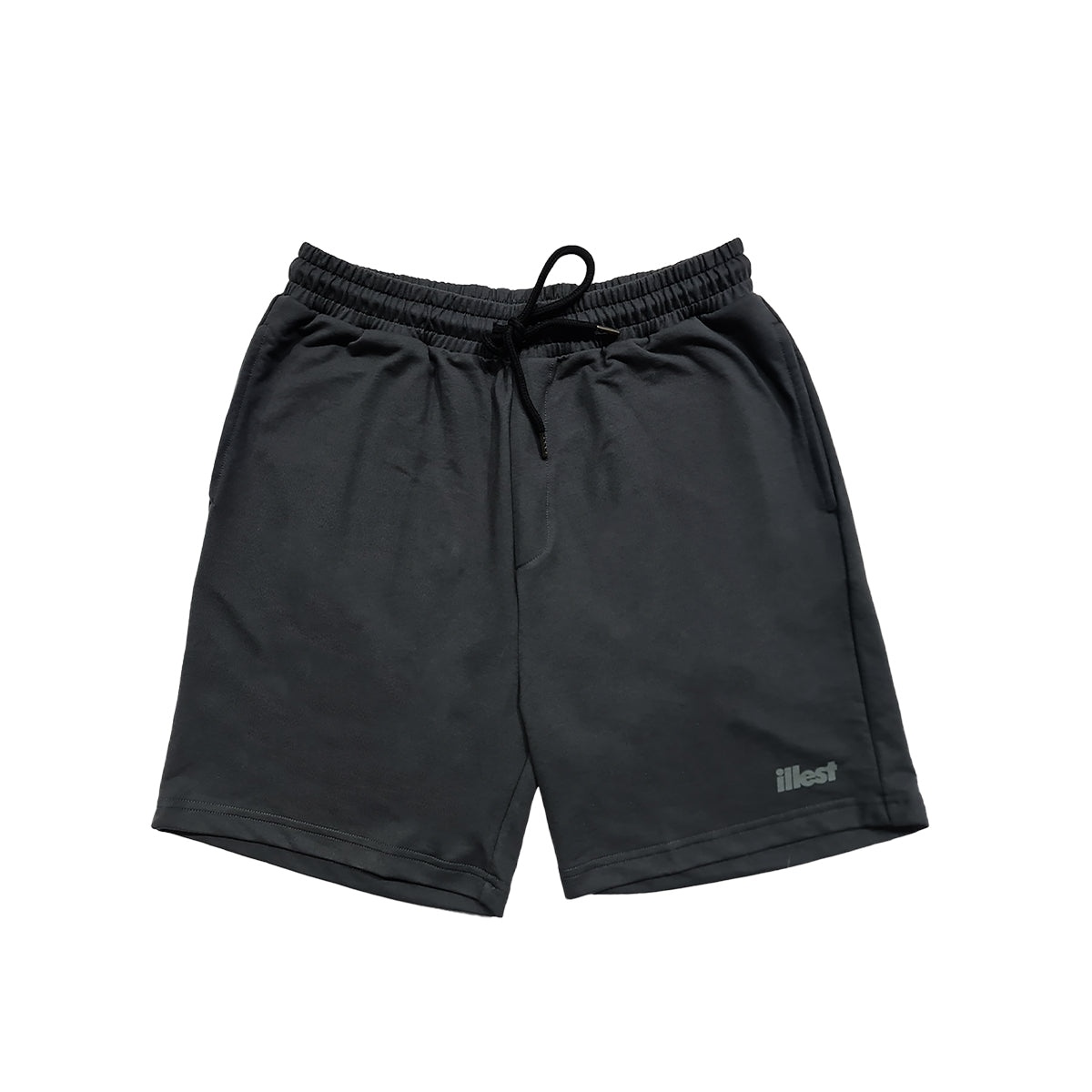 BOLD LOGO SHORTS - ASPHALT