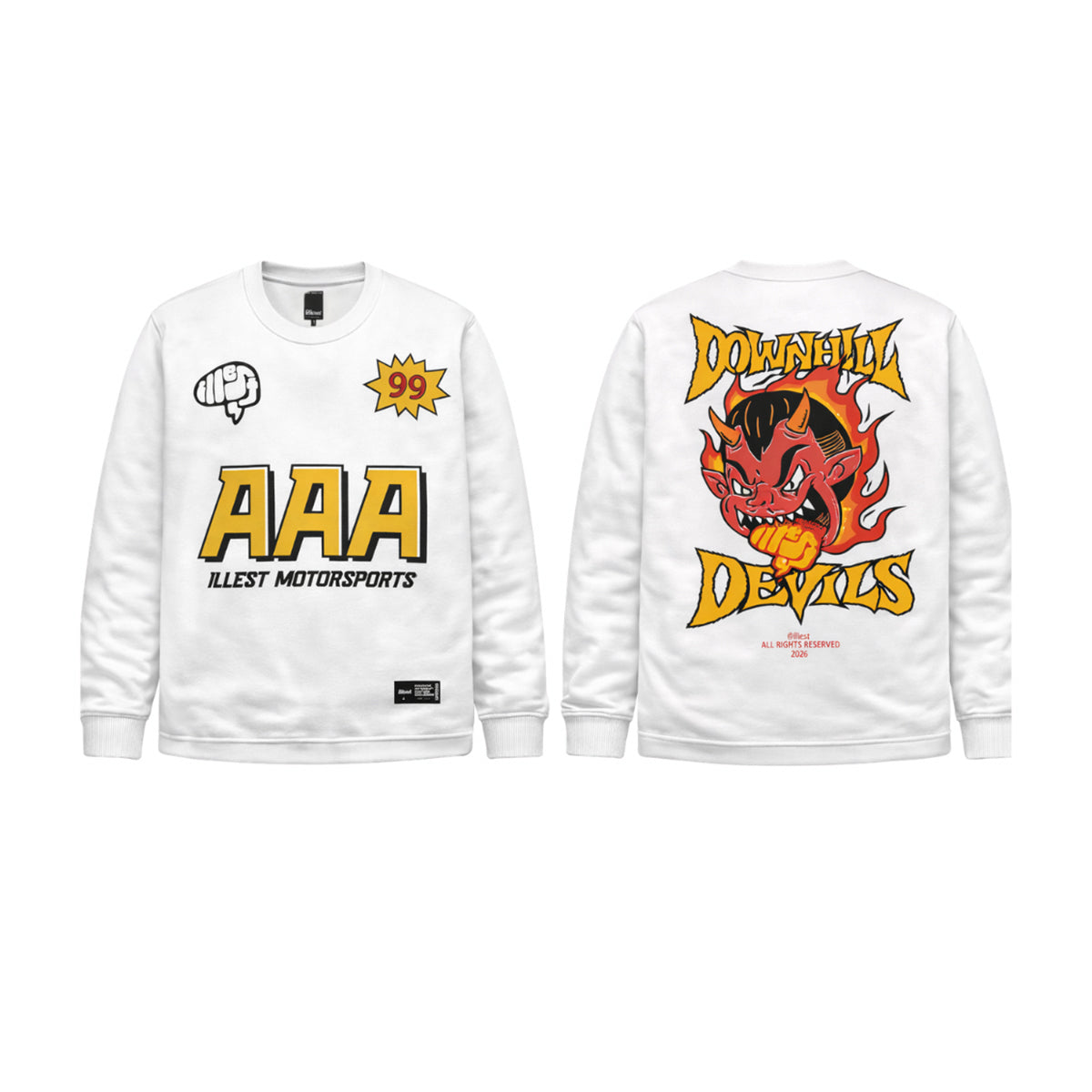 Down Hill Devils Ls Mesh Jersey