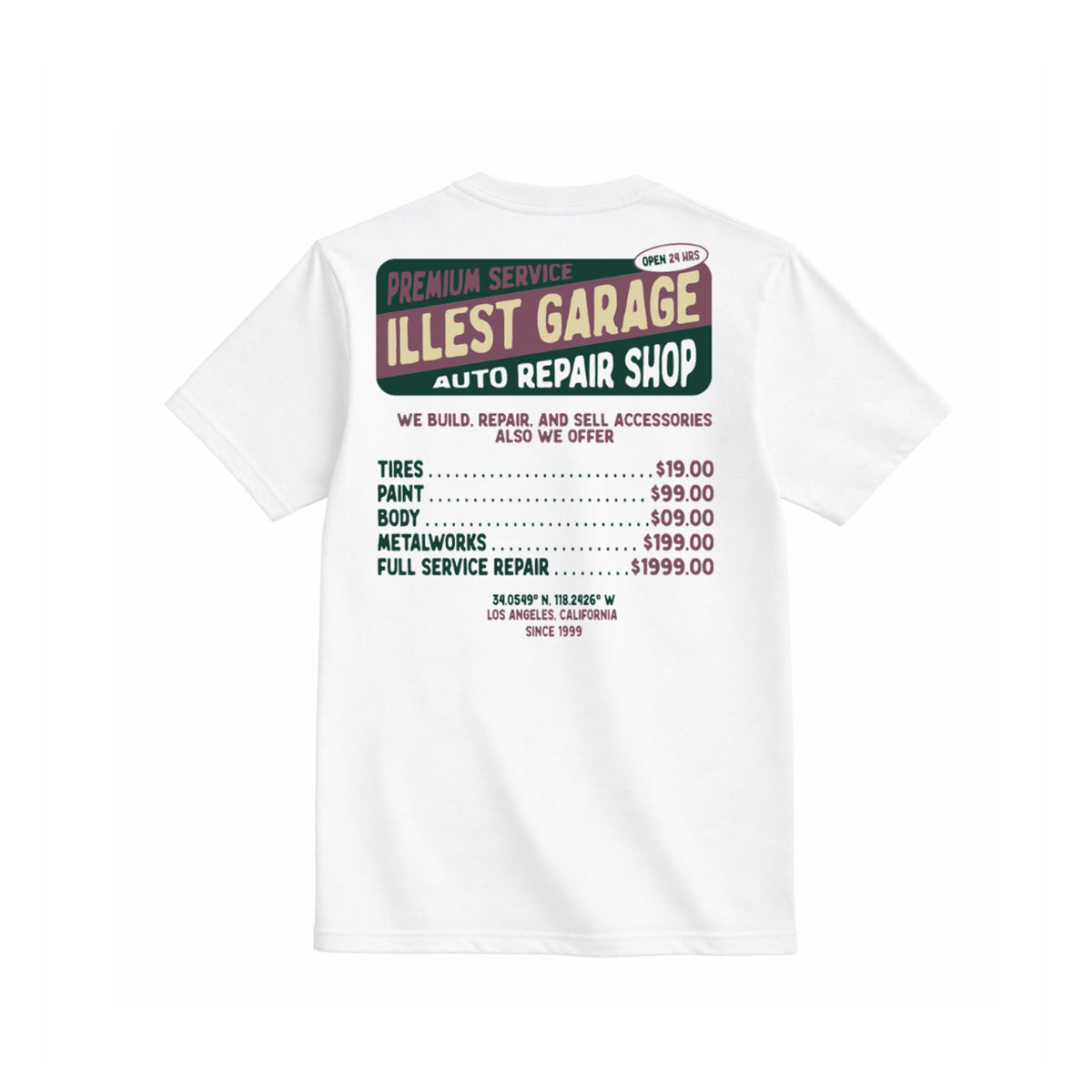 Garage Premium Service Tee