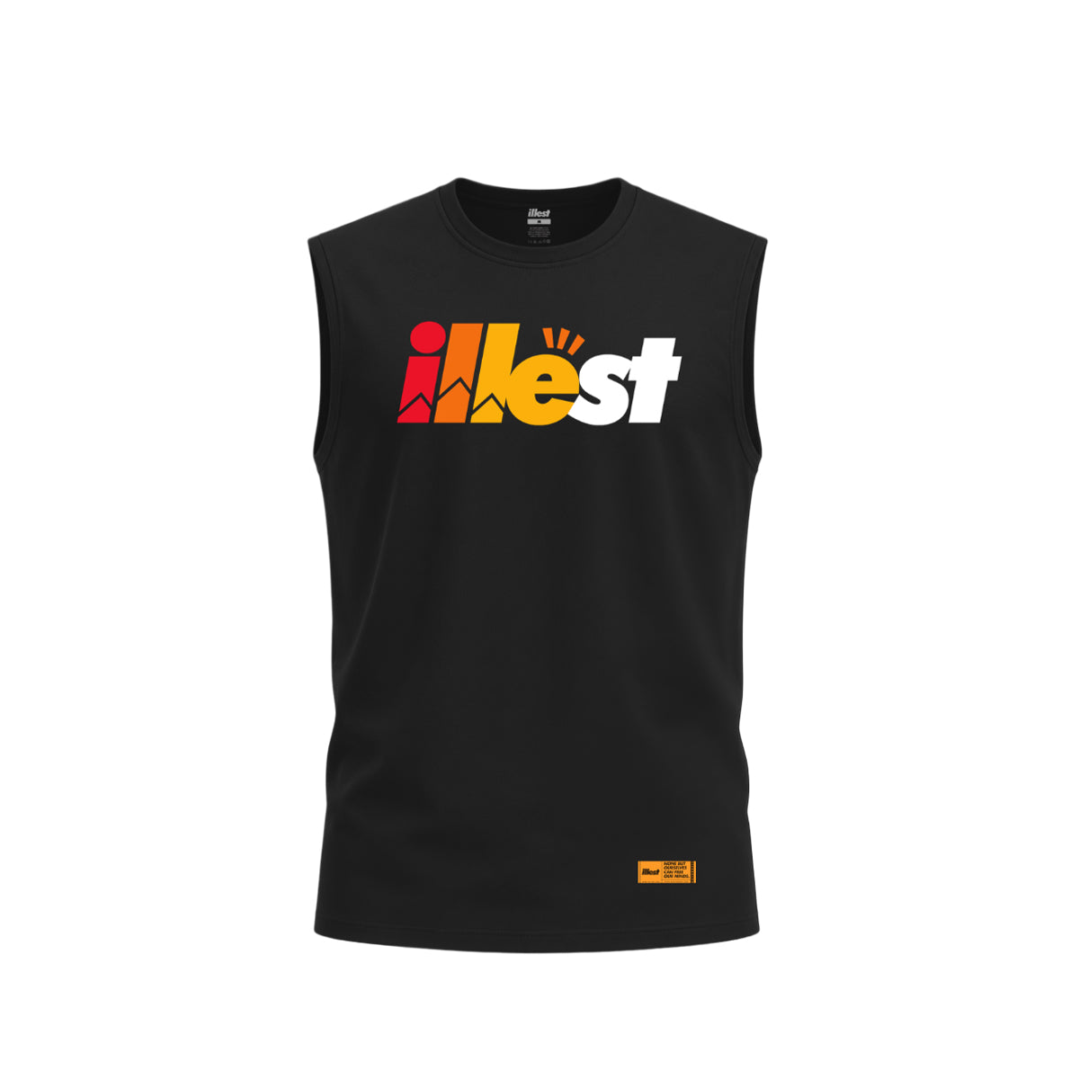 Go Logo Muscle Tee - Black
