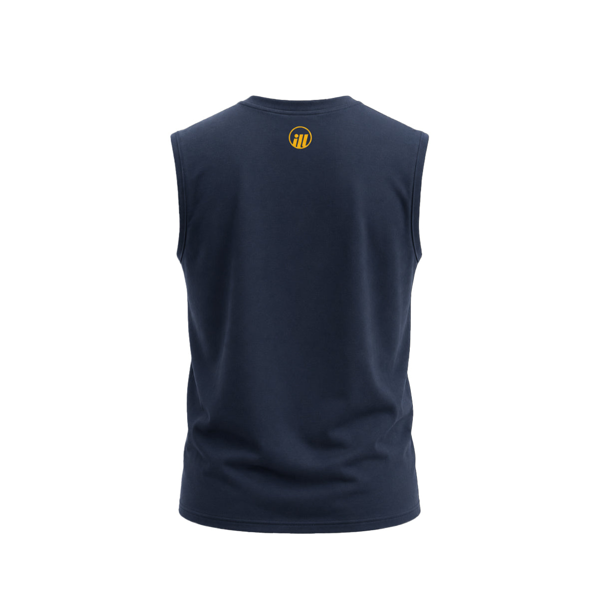 Go Logo Muscle Teev - Navy
