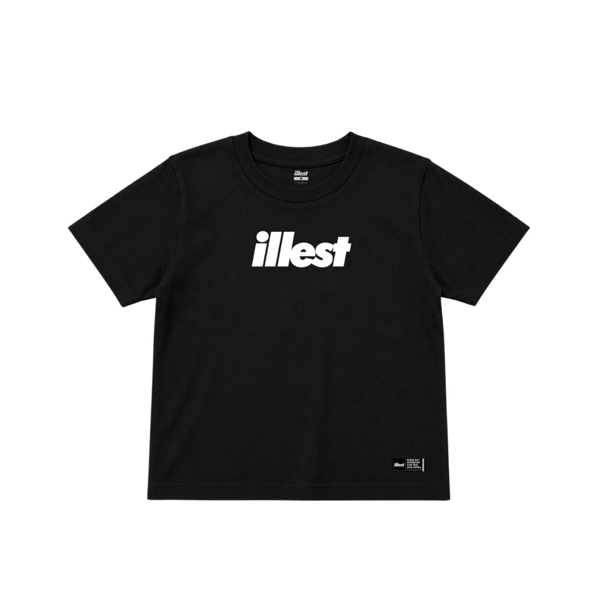 Multi Logo Tee Kids - Black