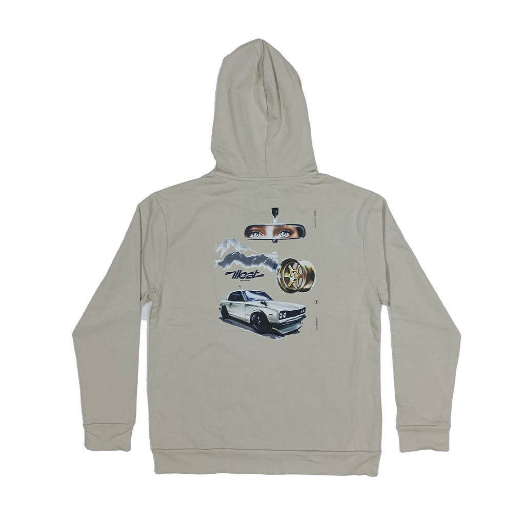 HAKOSUKA PREMIUM HOODIE - CREAM