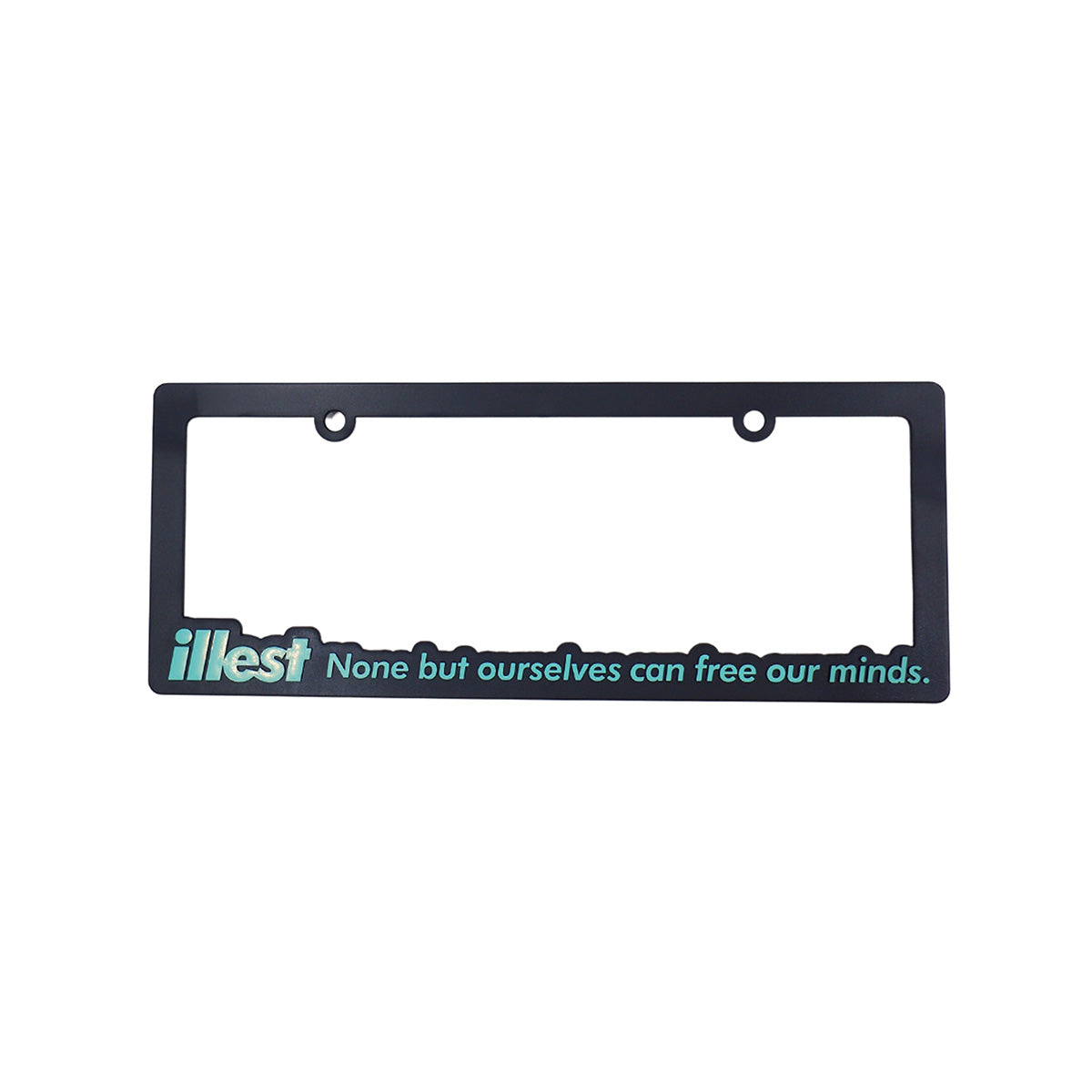 BOGO PLATE FRAME BLACK