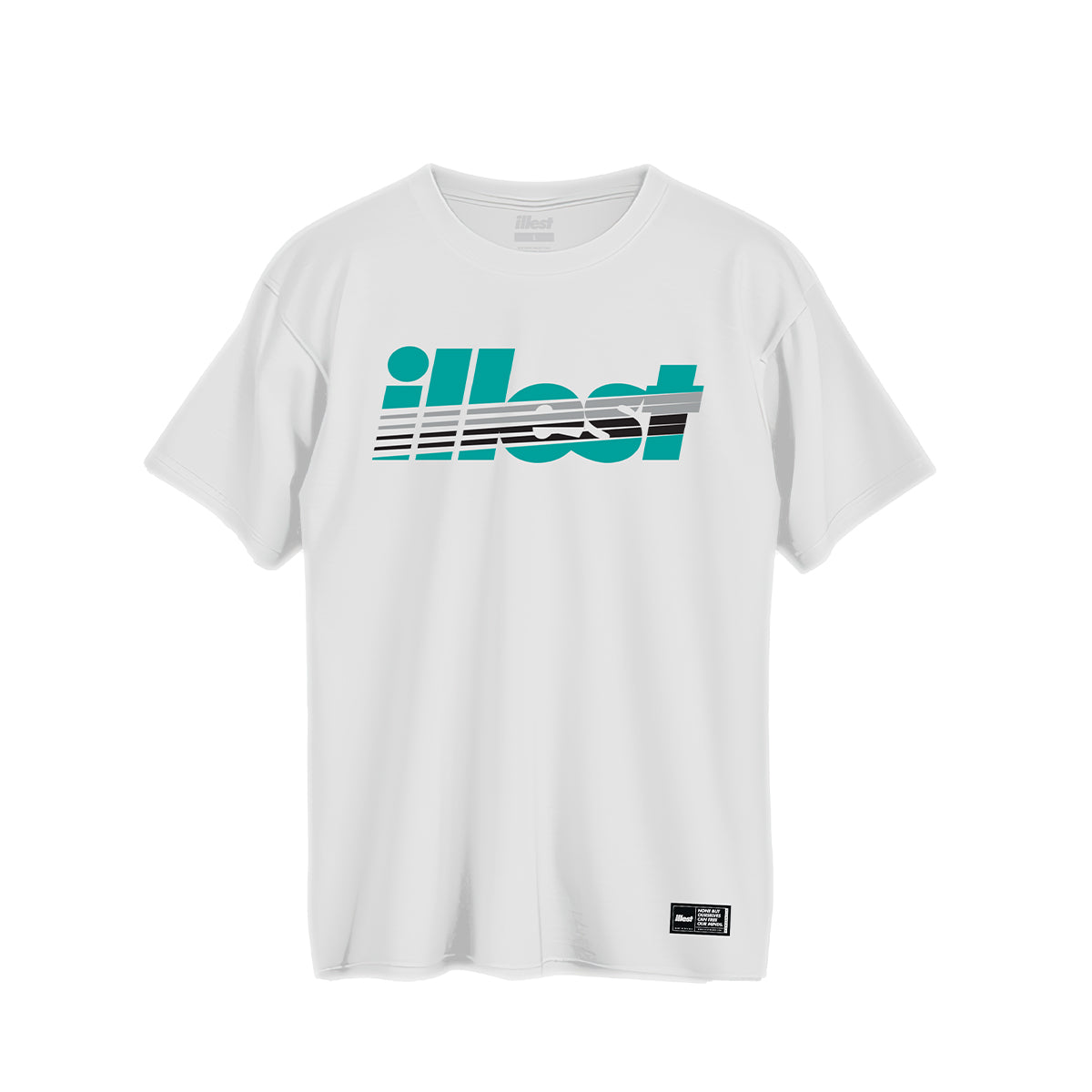 Bold Strike Logo Tee - White