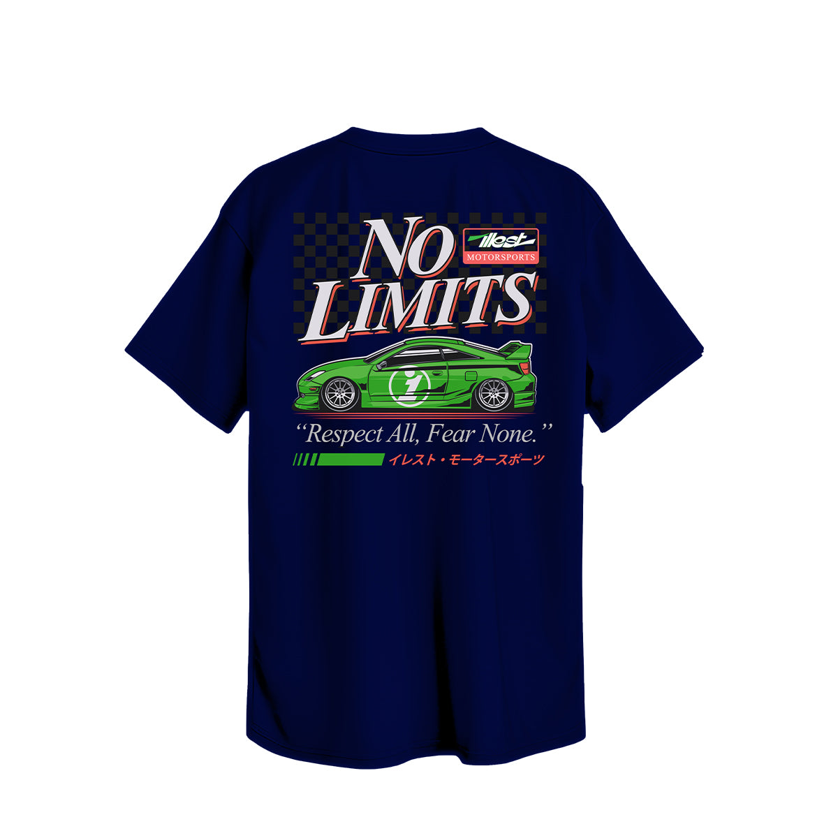 No Limits Tee - Navy Blue