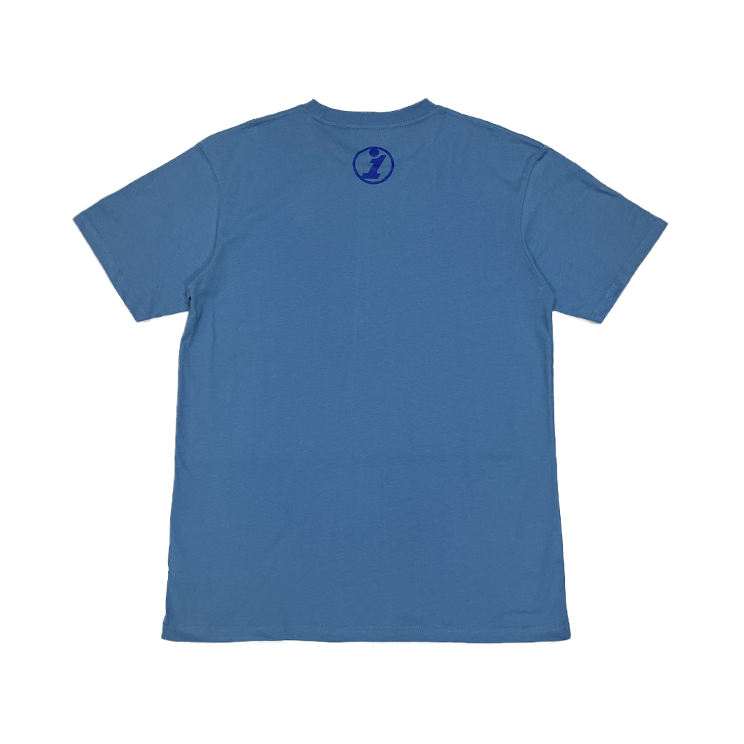 C110 8 BIT TEE - LIGHT BLUE