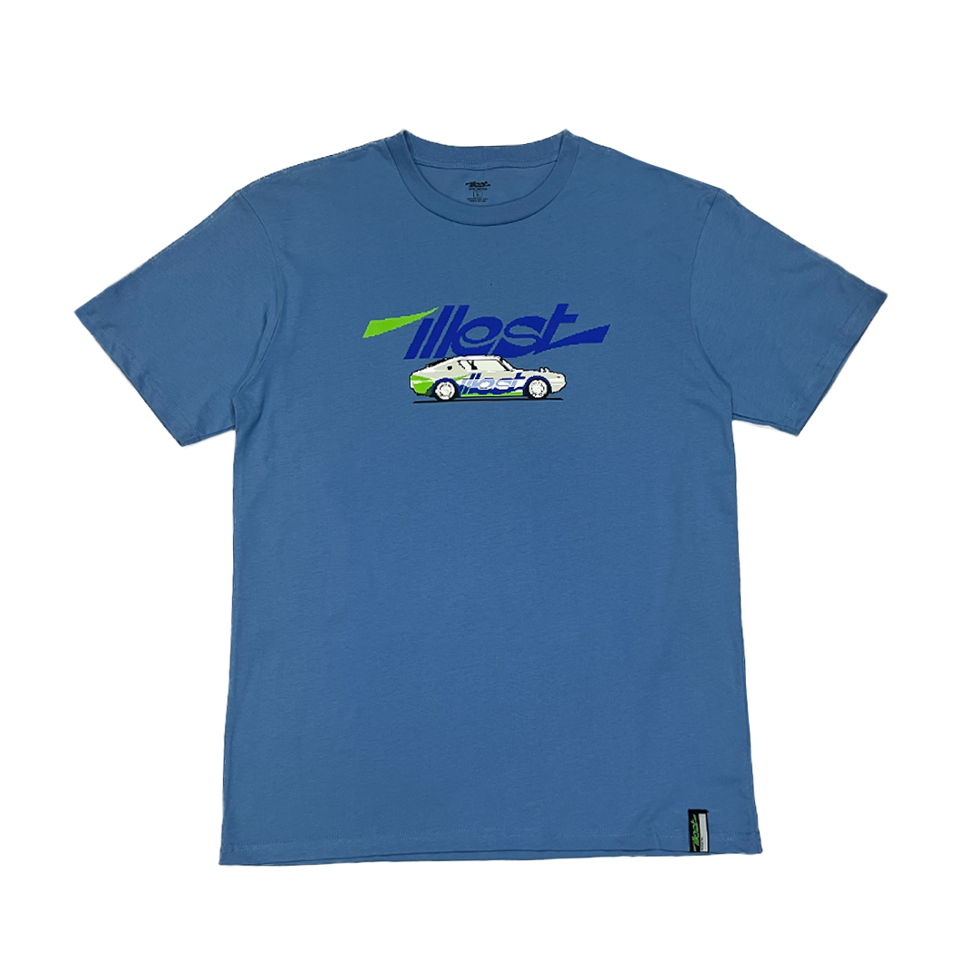 C110 8 BIT TEE - LIGHT BLUE