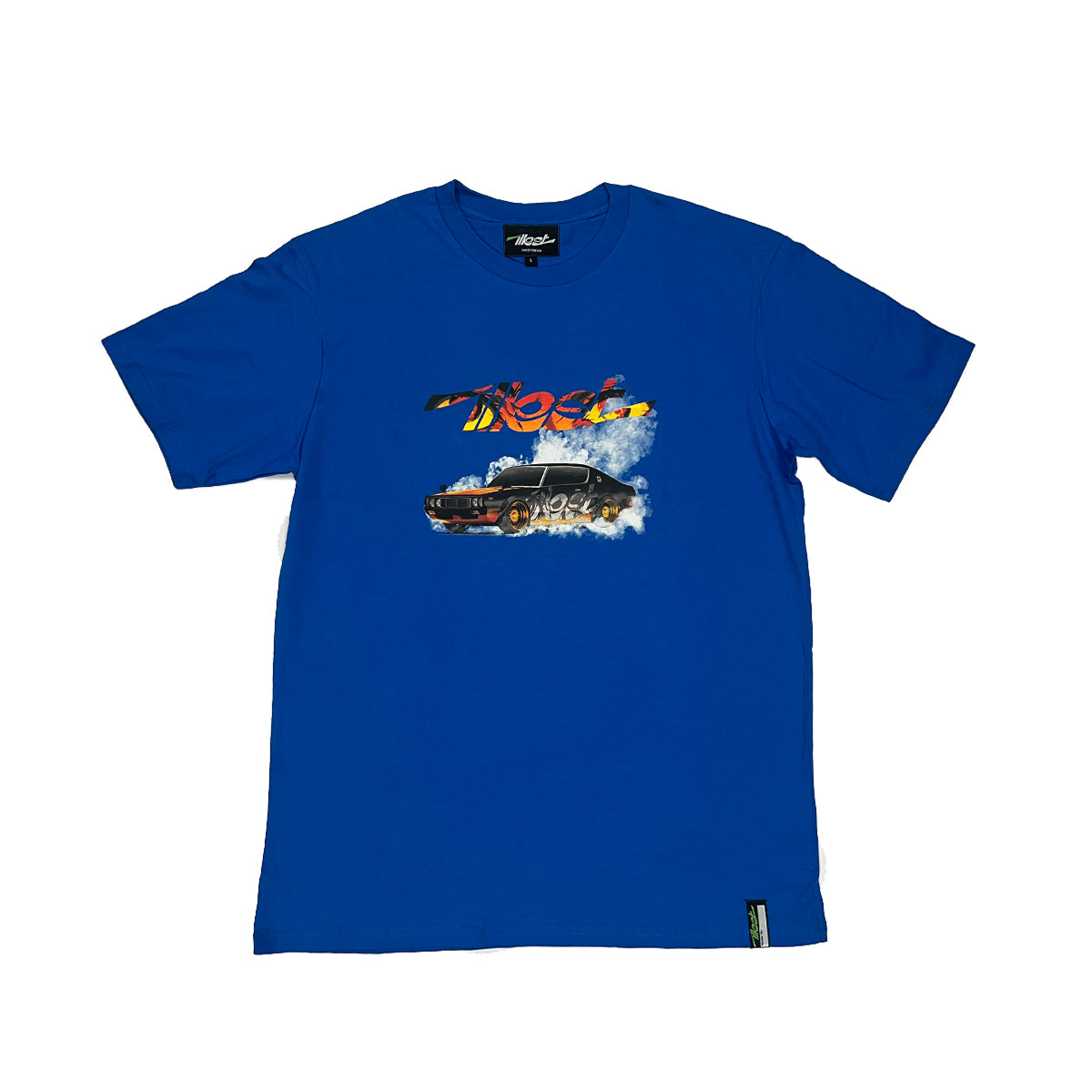 FIRE EYE TEE - ROYAL BLUE