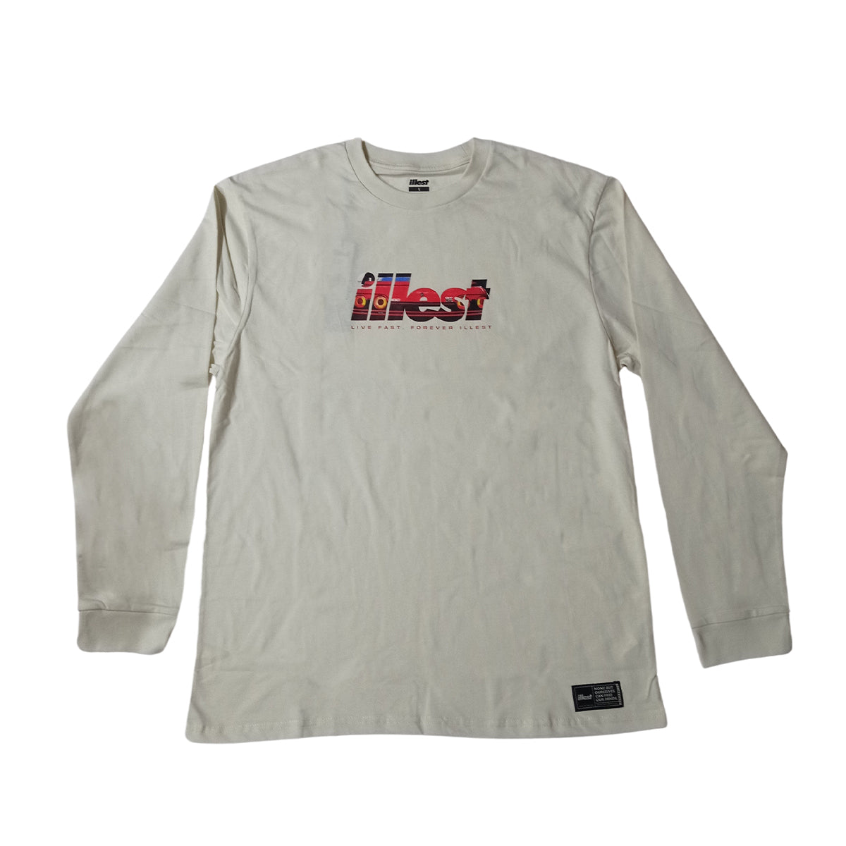 ILL R32 LONG SLEEVE TEE - VINTAGE NATURAL