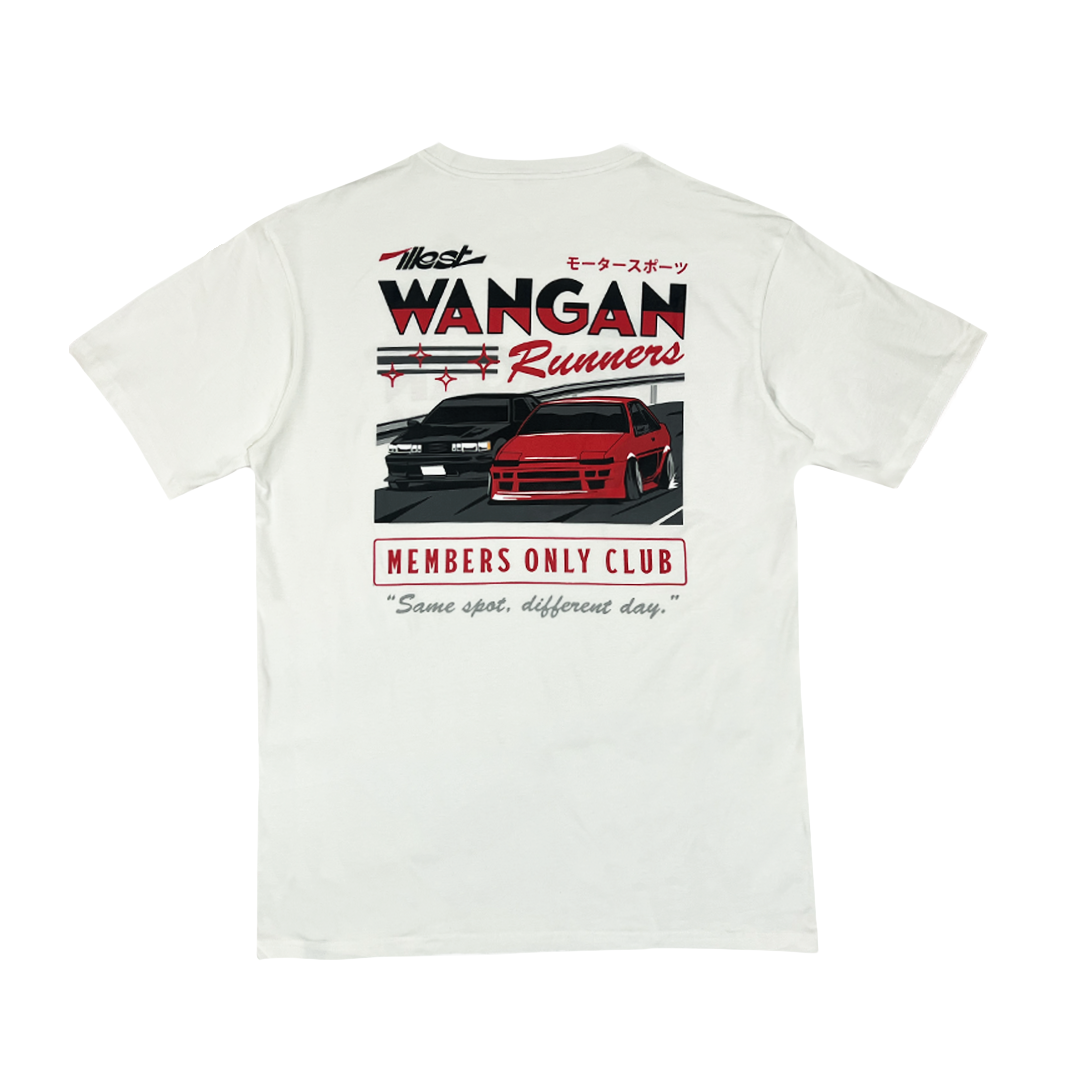 WANGAN TEE - WHITE