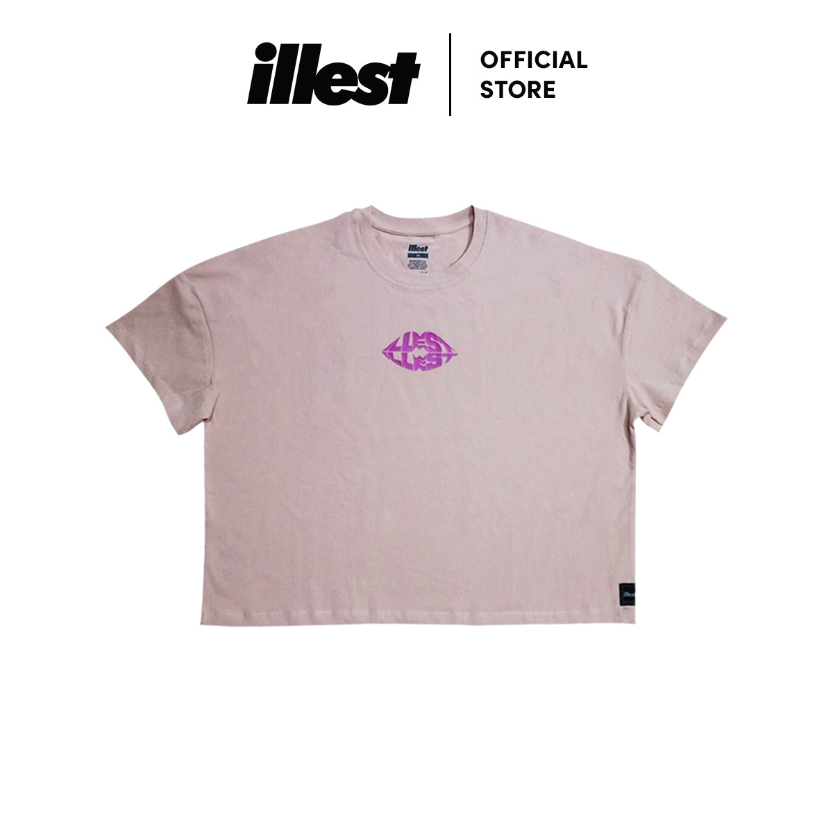 Lip Logo Cropped Tee