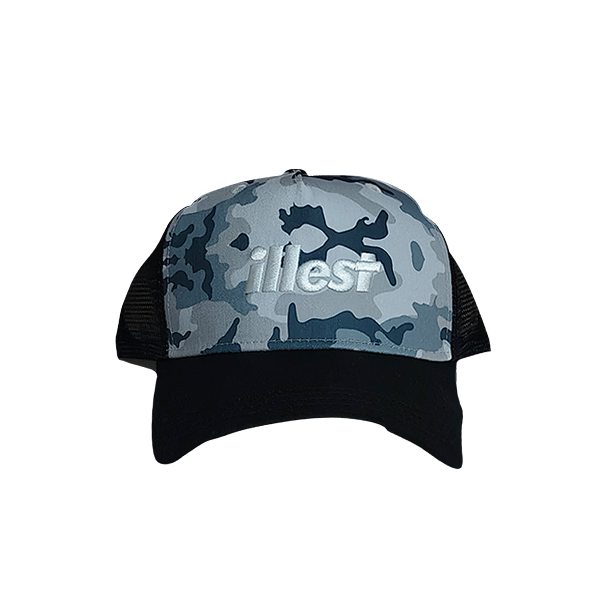 Gray Camo Trucker Cap