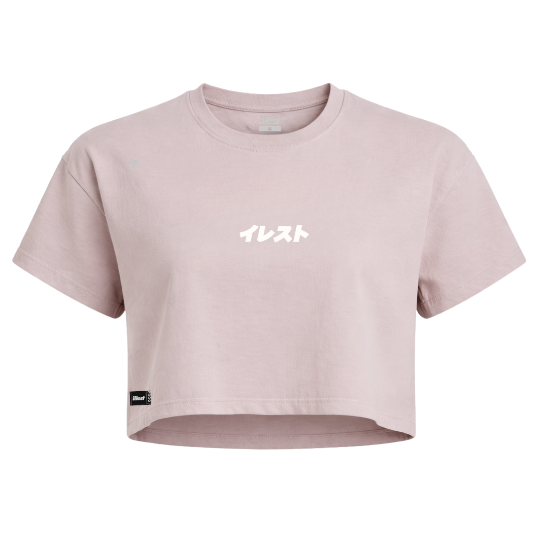 Japanese Logo Cropped Tee
