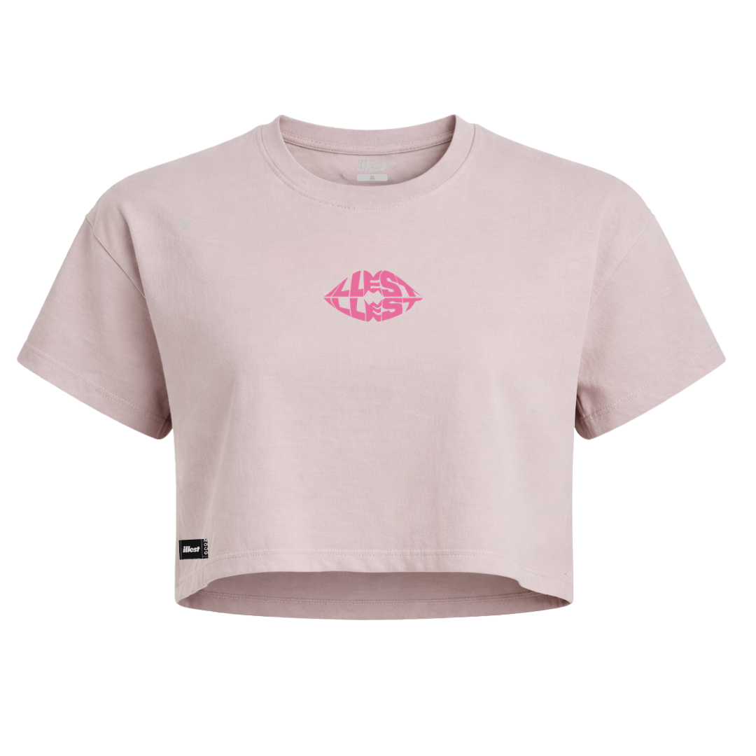 Lip Logo Cropped Tee