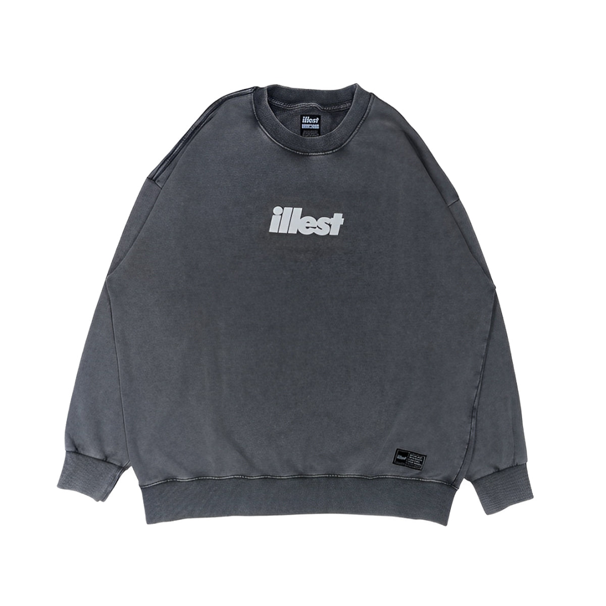 Wash Puff Sweatshirt - Grey