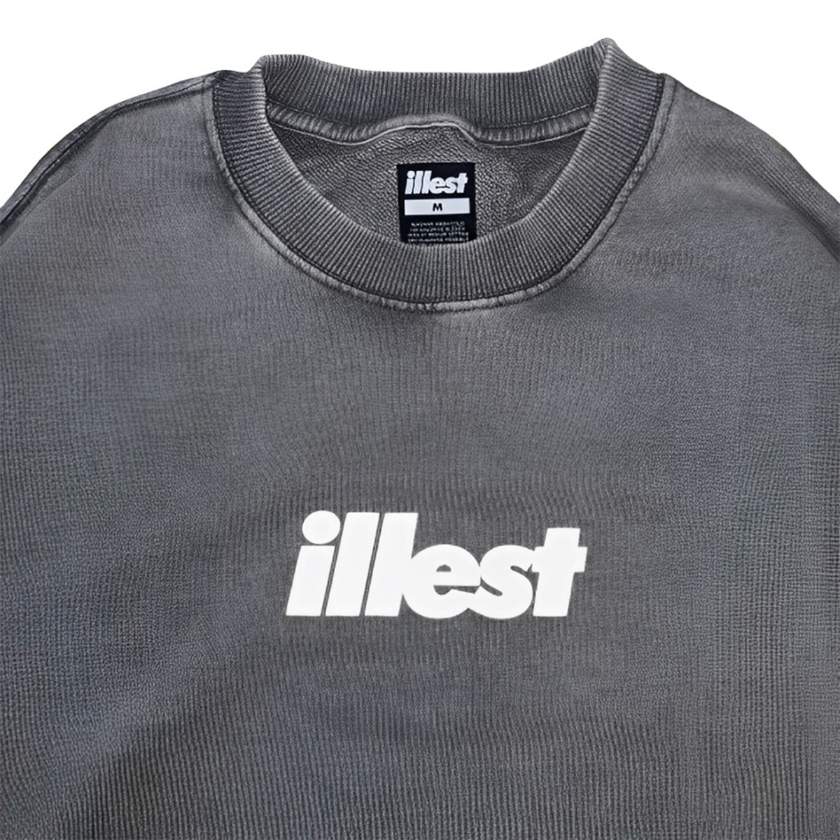 Wash Puff Sweatshirt - Grey