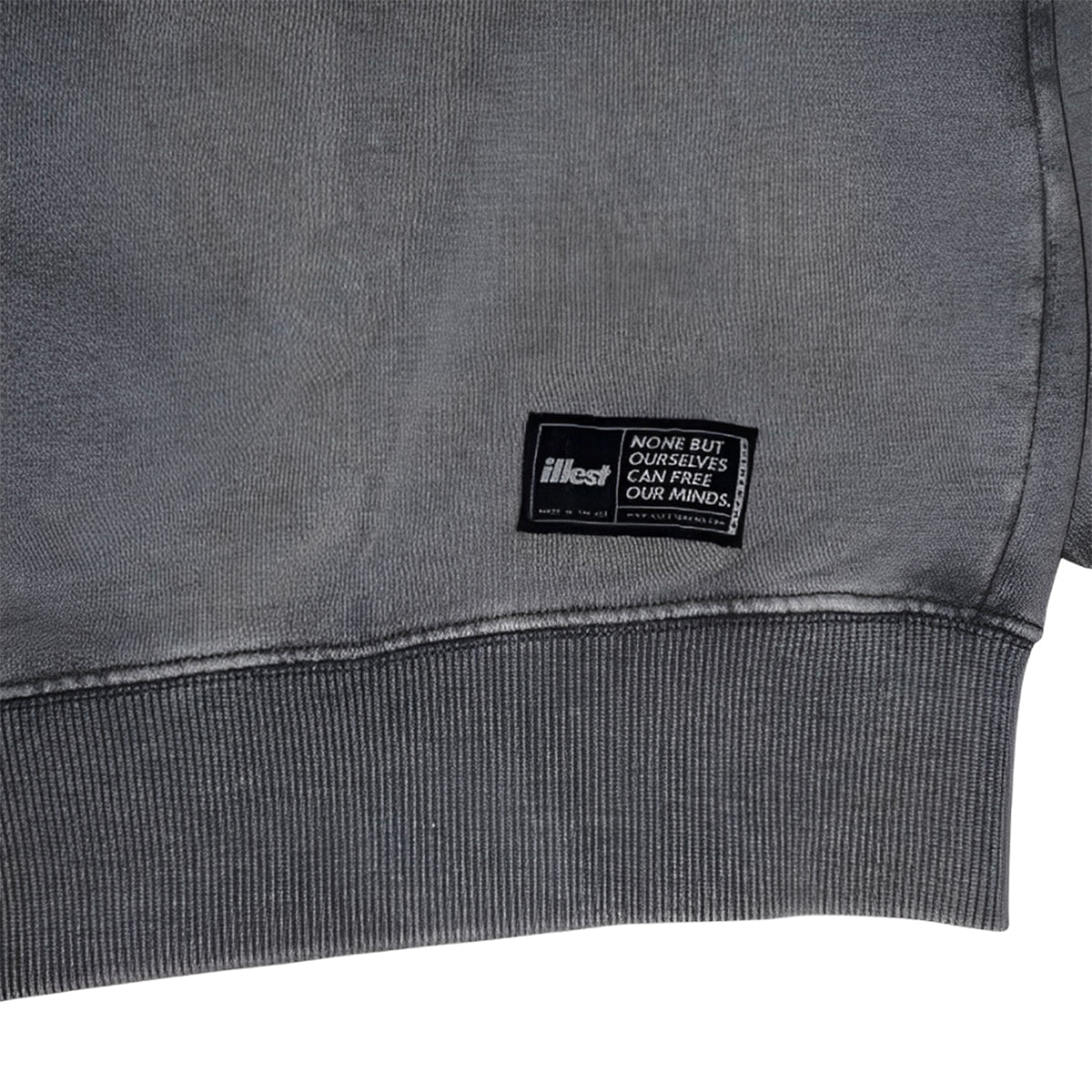 Wash Puff Sweatshirt - Grey