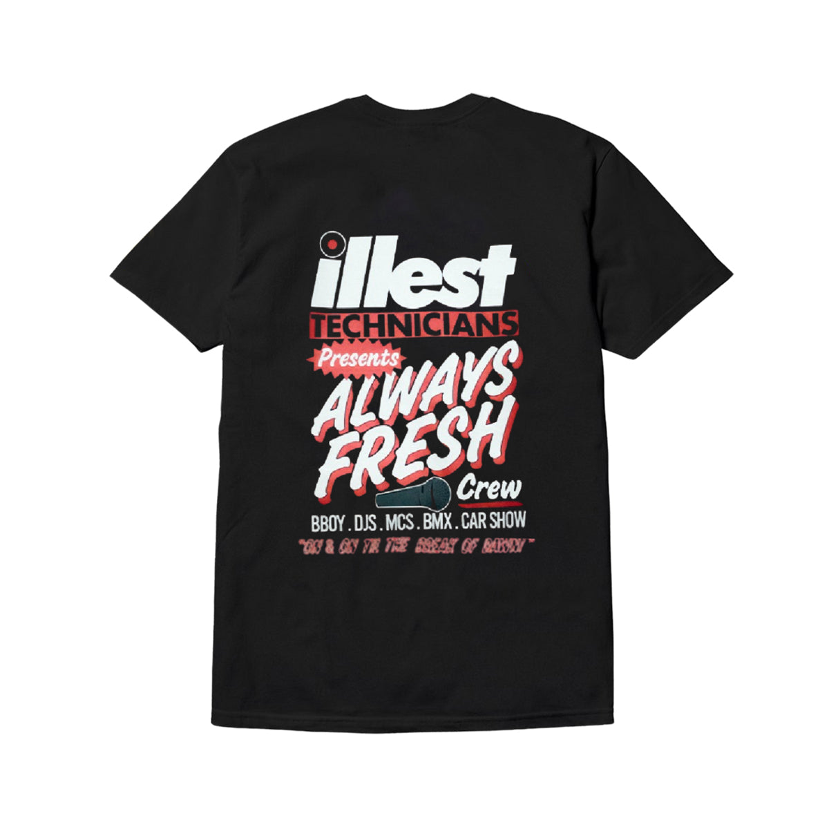 Technicians Always Fress Tee Ss25