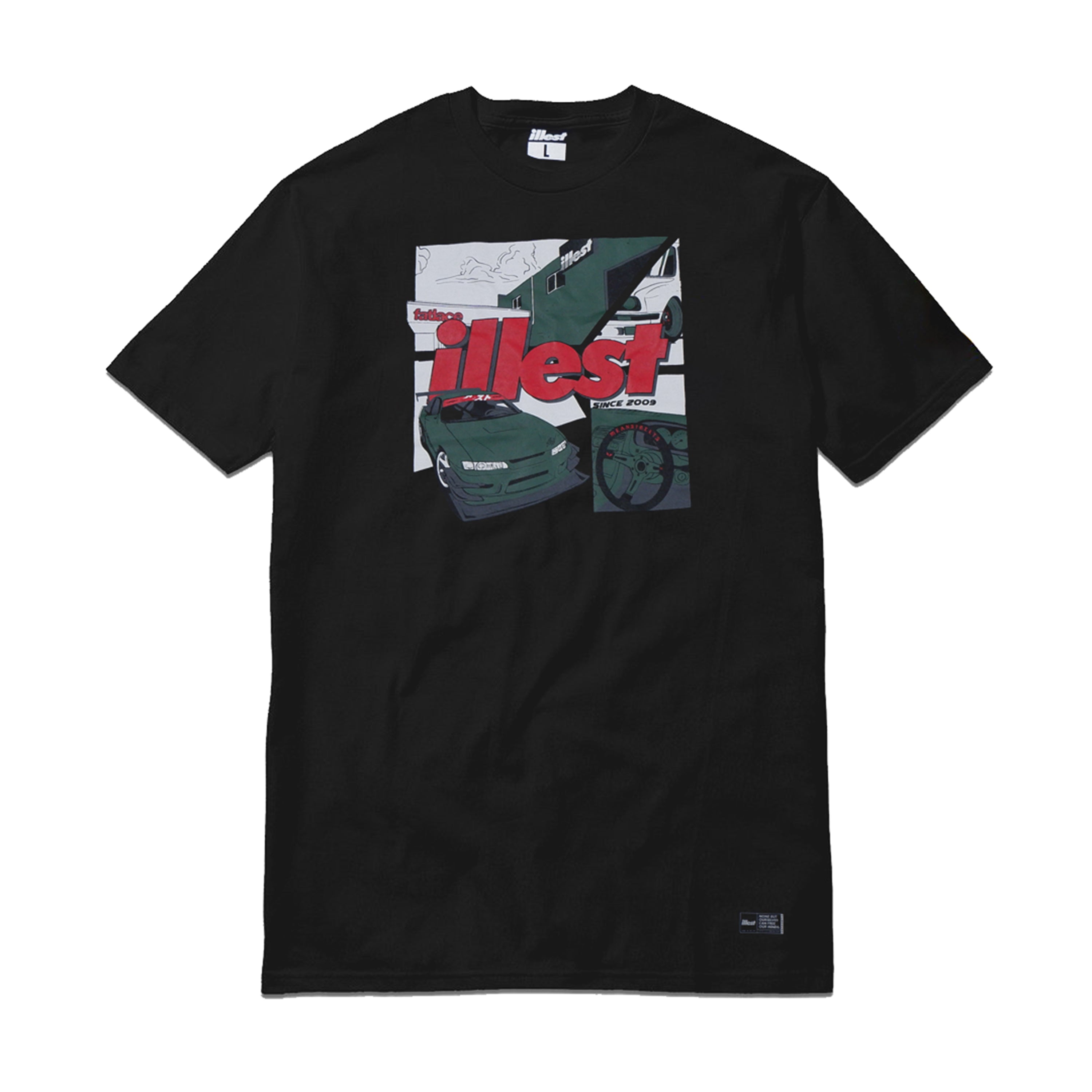 PADDOCK TEE - BLACK