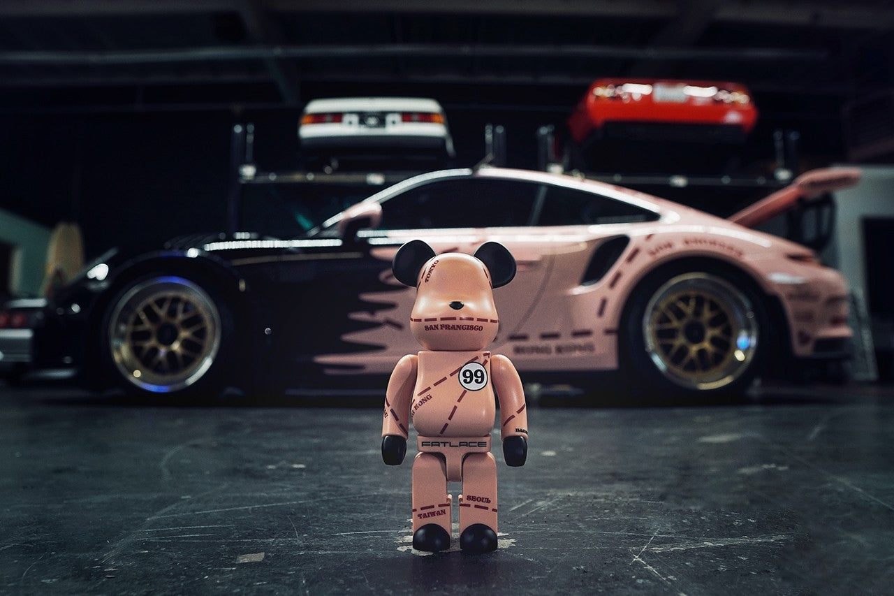 Fatlace and ILLEST x Medicom Toy BE@RBRICK Invokes Porsche's Legendary "Pink Pig"