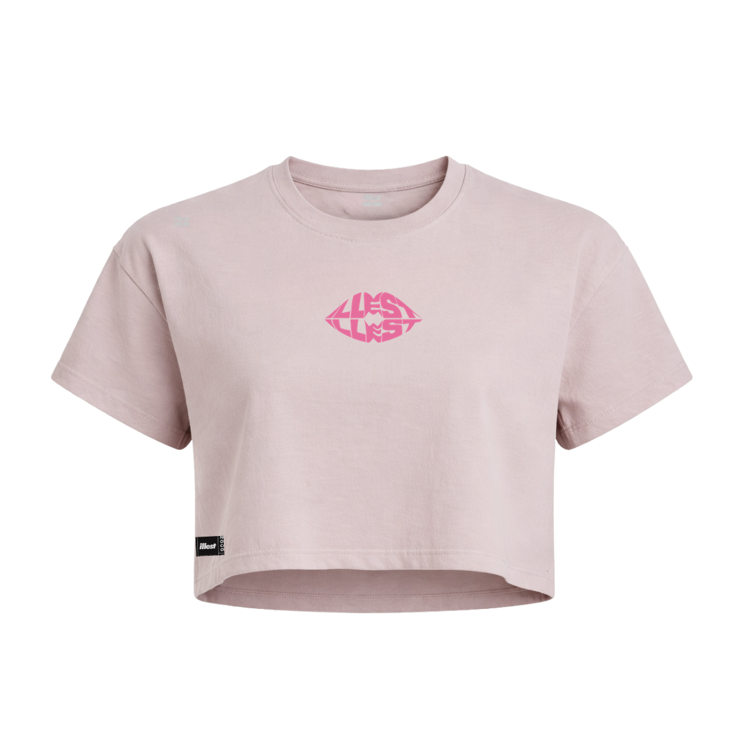 Lip Logo Cropped Tee