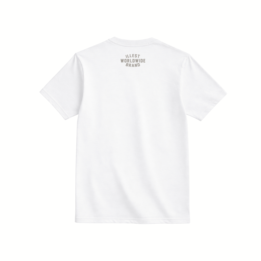 REFLECTIVE BOLD LOGO - WHT