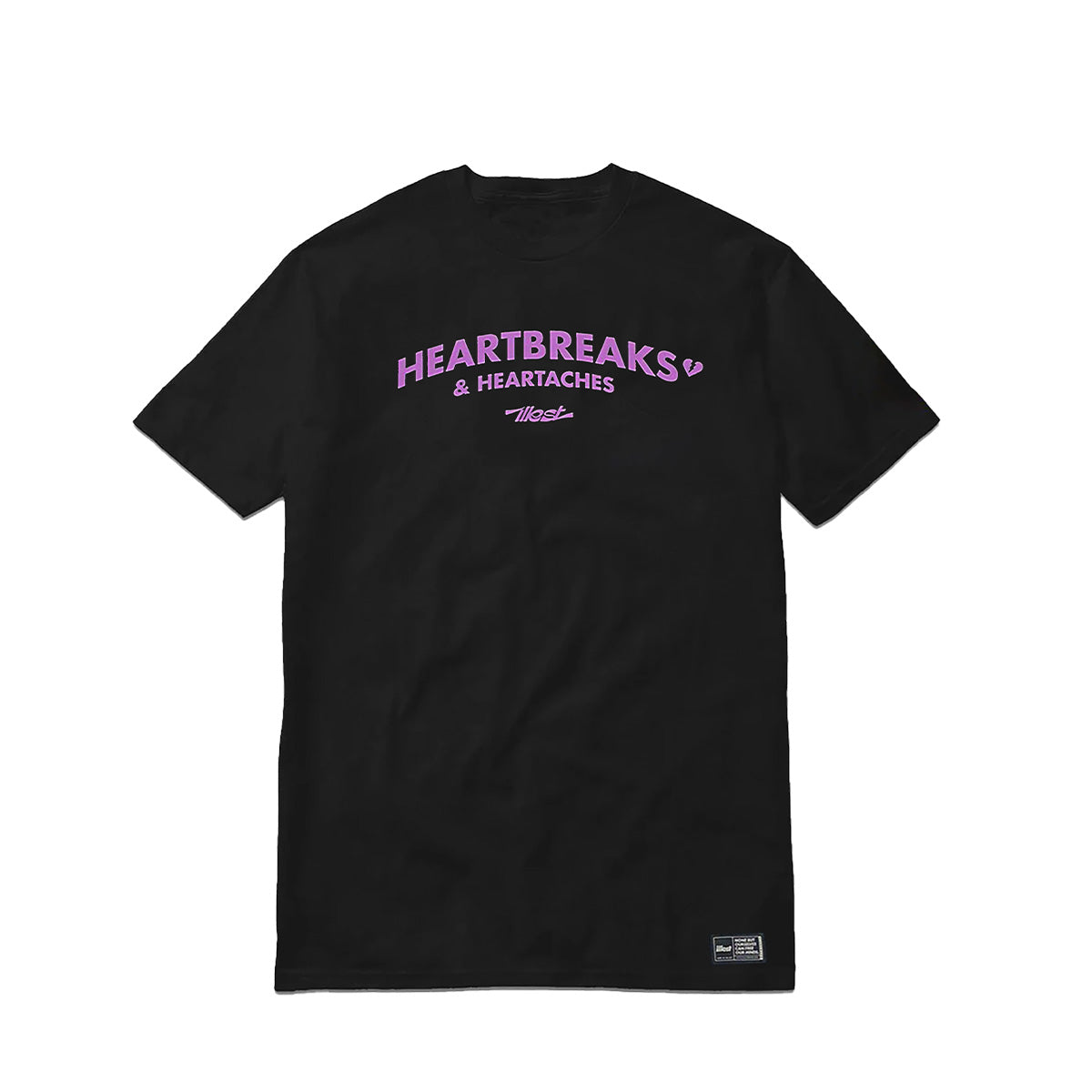 HEART BREAK V2 TEE - BLACK