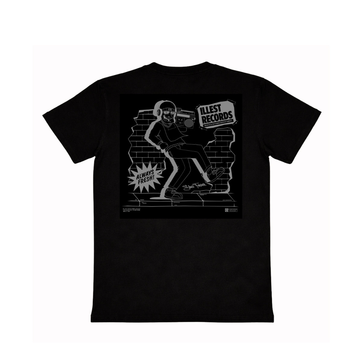 Records Street Wall Tee
