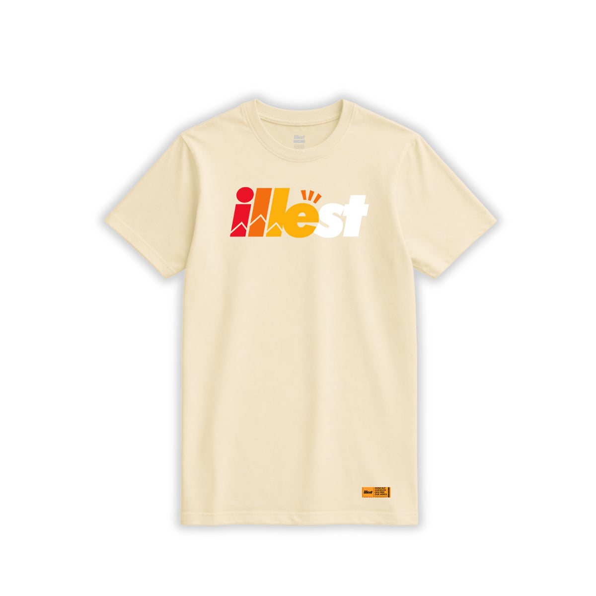 Go Logo Tee - Beige