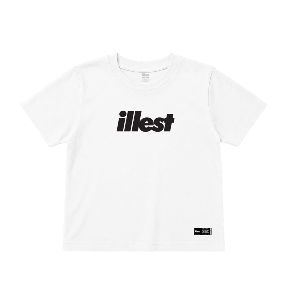 Multi Logo Tee Kids - White
