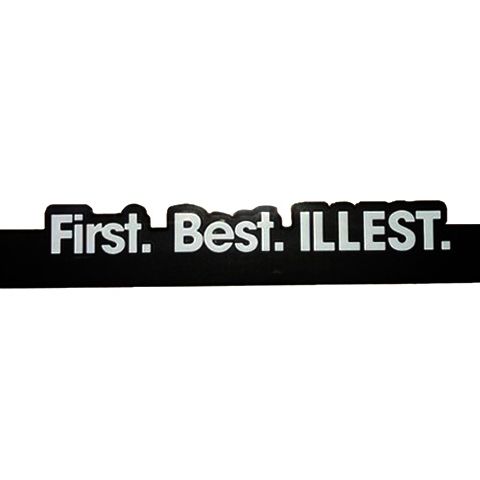 NEW LOGO PLATE FRAME - BLACK