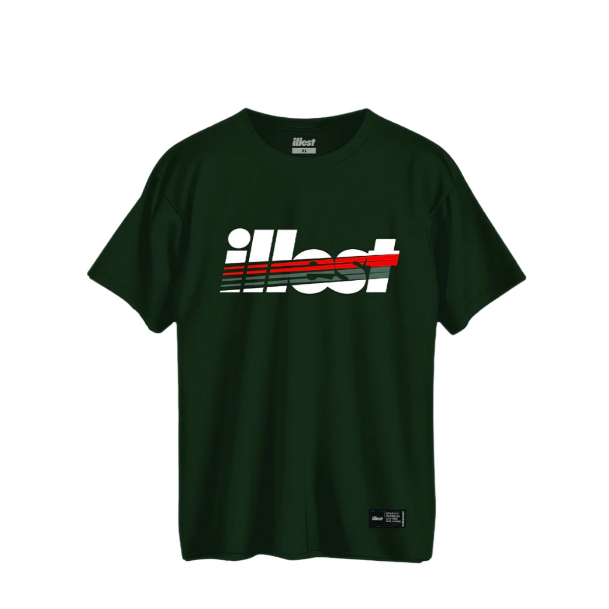 Bold Strike Logo Tee - Forest Green