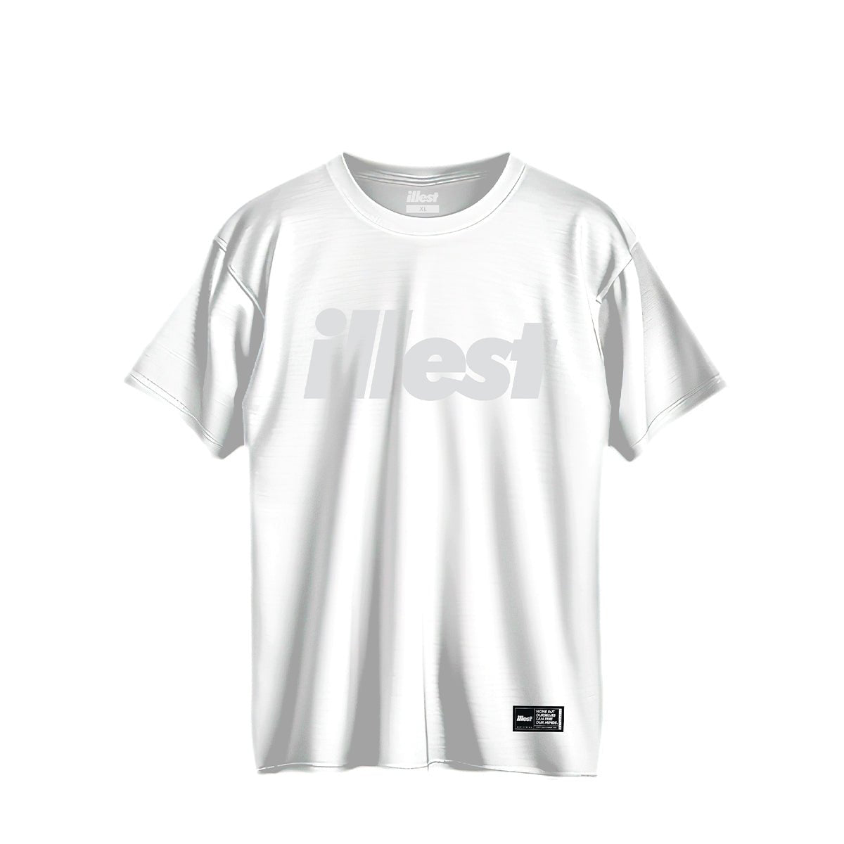 Monochrome Tee - White / White