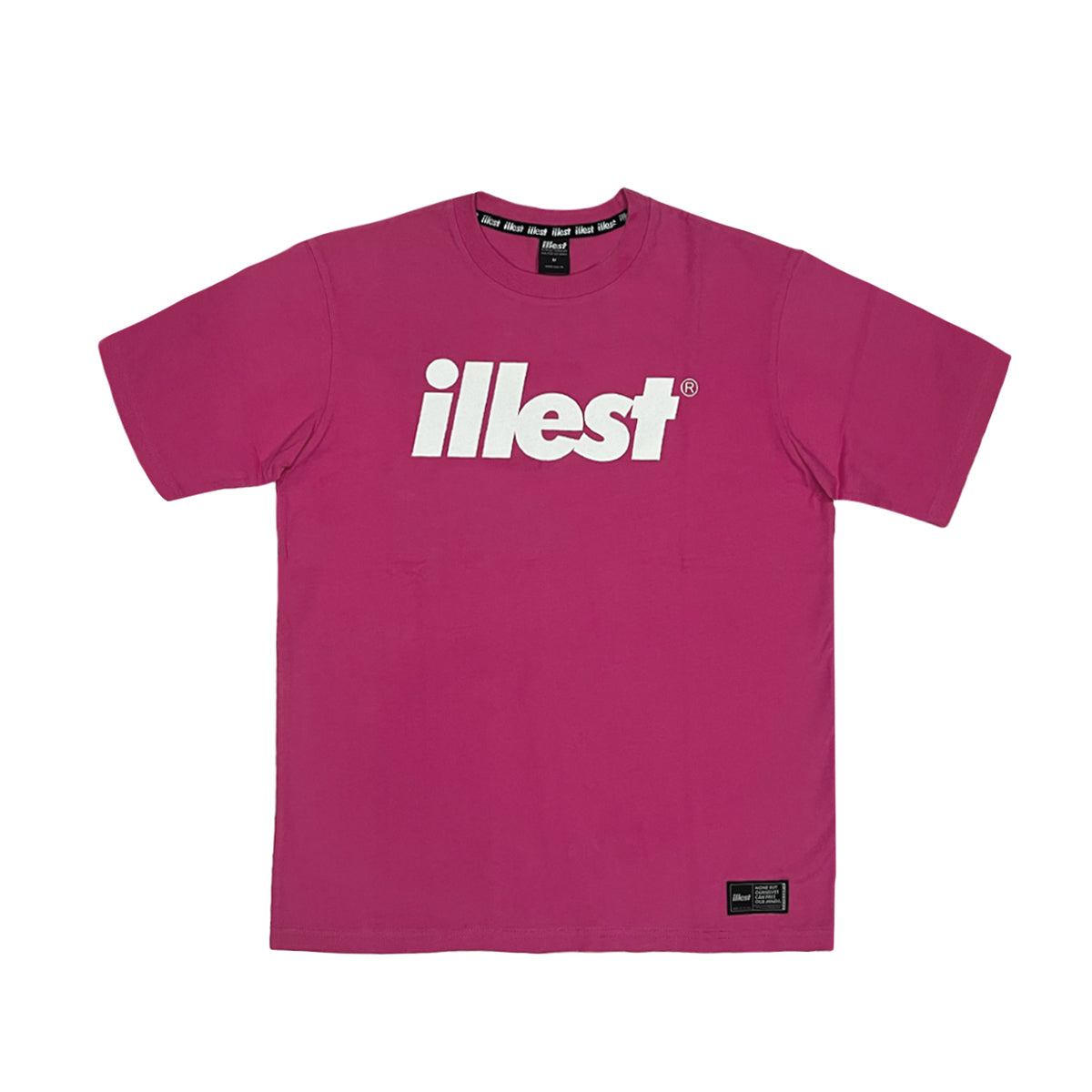 ESSENTIAL BOLD LOGO TEE - HOT PINK