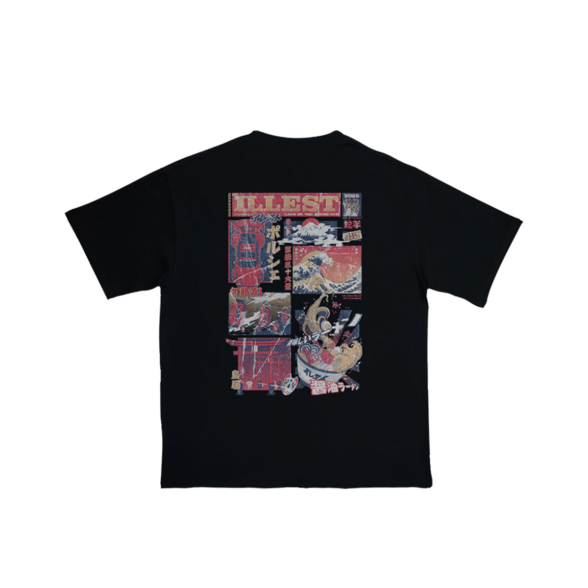 Illest Vintage Tokyo Vertical Icons Tee