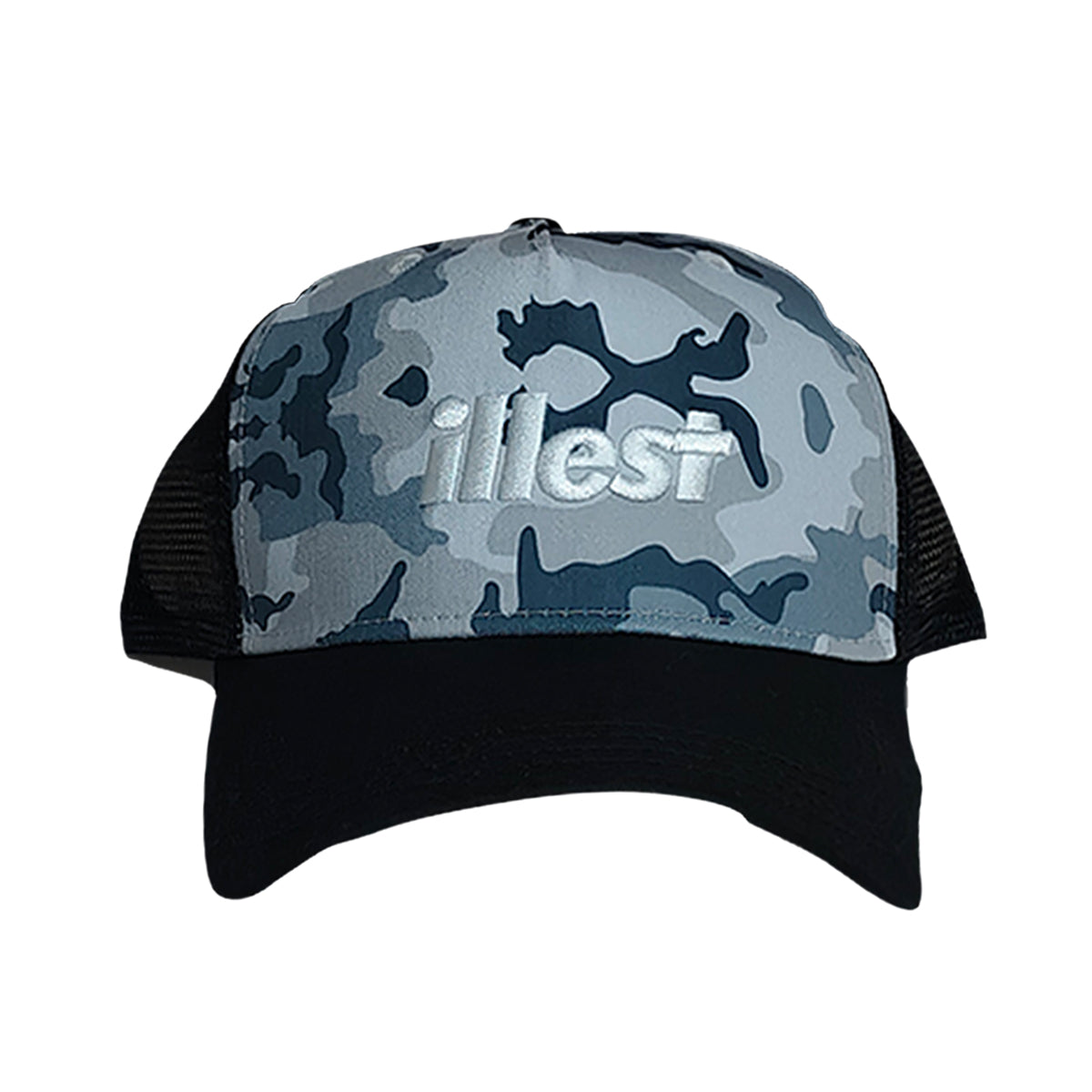 Gray Camo Trucker Cap