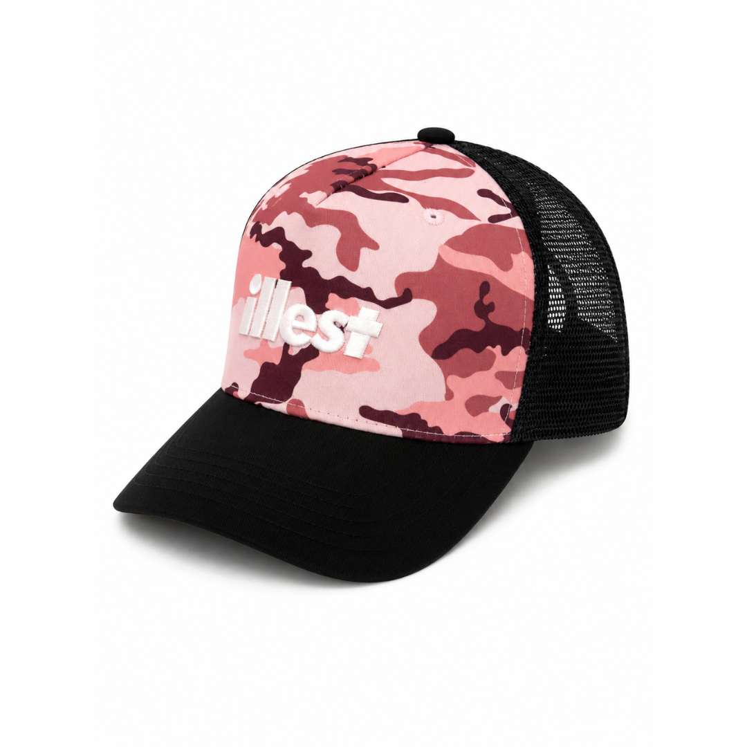 Pink Camo Trucker Cap