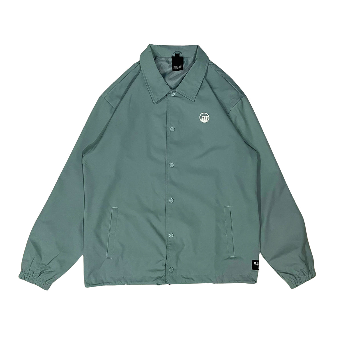 Logo Coach Jacket - Slate